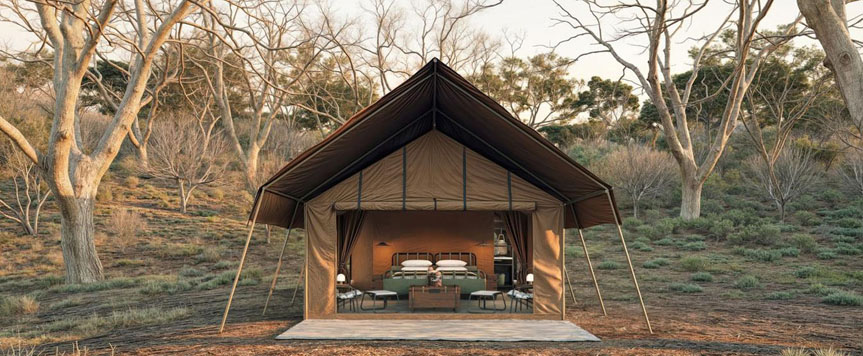 Tente à Nxabega Under Canvas