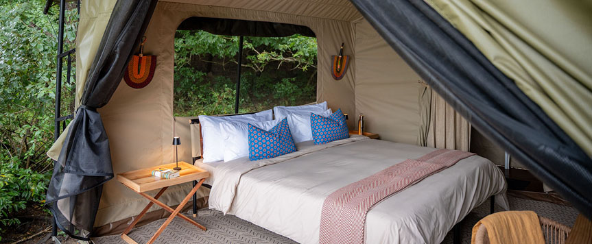 Tente à Chicari Camp
