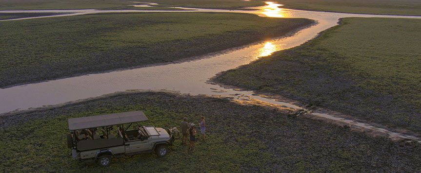 Safari dans Garongosa