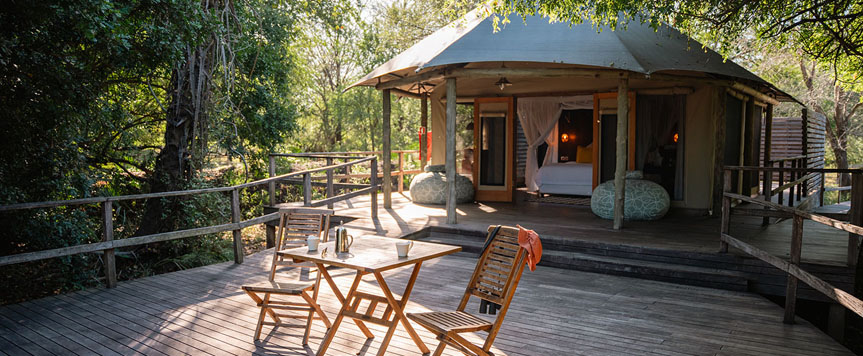 Tente au camp de Mizumi