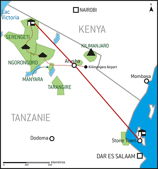 Carte en camps de charme