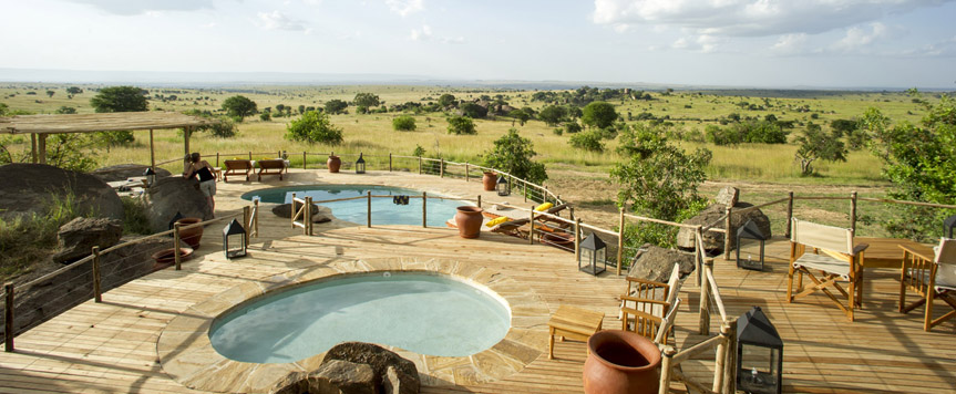 Piscines à Mkombe House