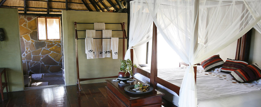 Luxury chalet à Camp Kwando