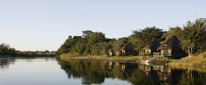 Vue sur Camp Kwando